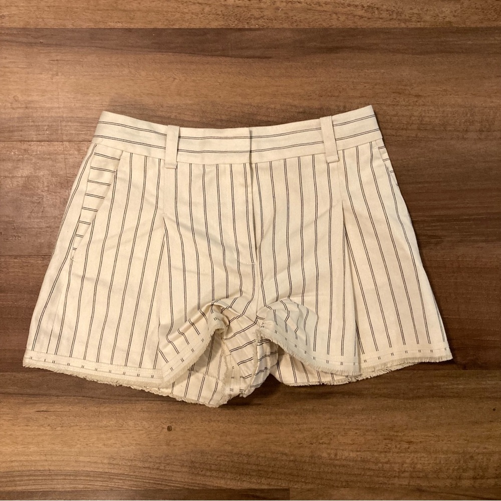 Rag & Bone New York Striped Mini Shorts Sz 0